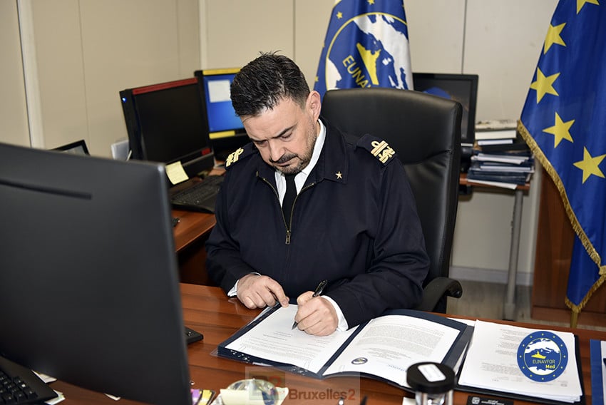 Irini signature accord UNODC