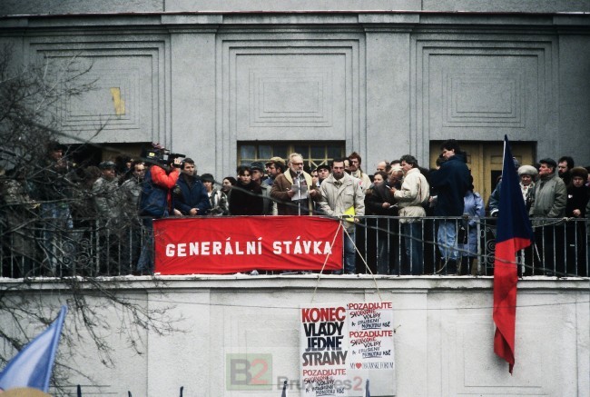 Demonstration on Letna Square (© NGV)