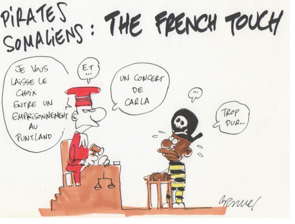 Traitement en justice des pirates : la solution française