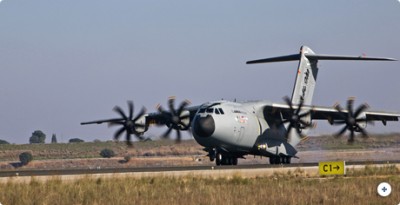 AirbusA400MVolPiste@Airbus