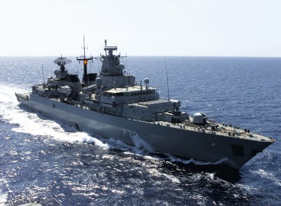 Fregatte Bayern während der Operation Enduring Freedom