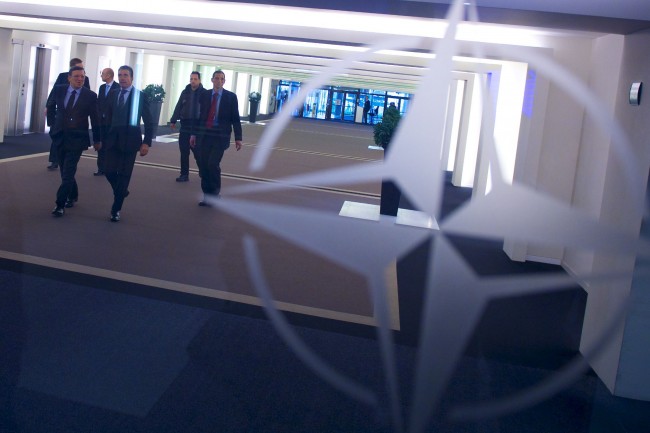 The President of the European Commission visits NATO