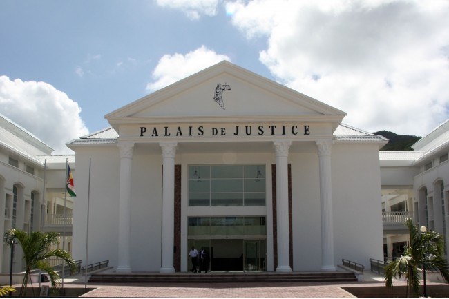 The seat of justice in Port Victoria - Seychelles, which is now one of the only countries to agree to try Somali pirates (credit: Dutch Ministry of Defence)