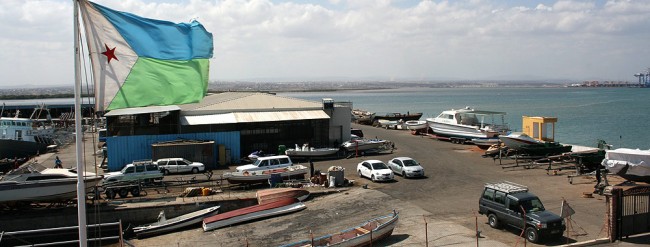 Naval base in Djibouti (credit: Eucap Nestor)