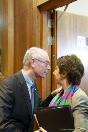 Herman & Cathy (crédit : Conseil de l'Union européenne)