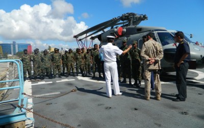 L'exercice de formation (Crédits: EUNAVFOR Somalia)