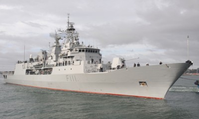 NZ Frigate Te Mana (Credit: NZ Navy)