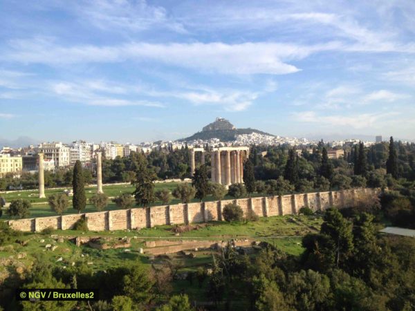 Athens on January 8, the day of the official opening of the EU Presidency (© NGV /B2)