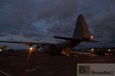 Bangui airport, a nerve center for international operations in the Rep. Central African Republic (Credit: DICOD / French Ministry of Defence, March 2013