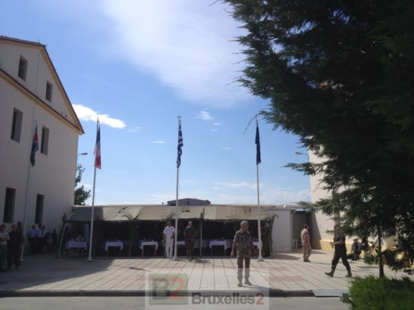 The entrance to the Larissa headquarters (© NGV /B2)