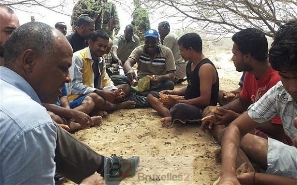 The 11 sailors freed from the MV Albedo (credit: UNODC)