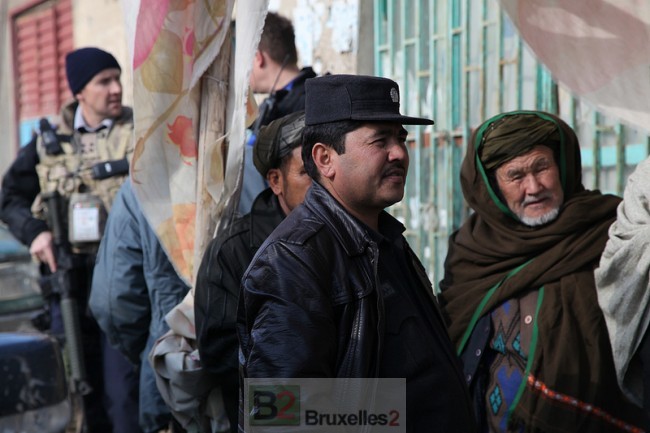 Europe long focused on risk in Afghanistan will have to learn to live with much closer risk - joint patrol in Mazar e Sharif (credit: EUPOL Afghanistan)