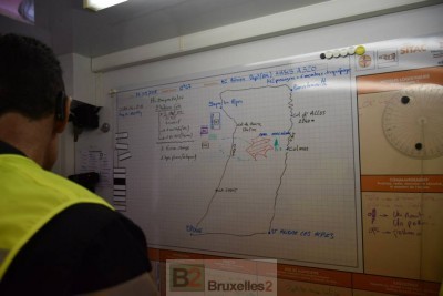 Au Pc de Secours des pompiers des Hautes alpes (Crédit : SDIS 05)