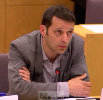 Edouard Perrin before the committee of the European Parliament