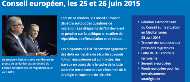 L'annonce officielle du sommet sur le site du Conseil européen ne mentionne pas le mot défense, uniquement la terminologie "sécurité", plus britanno-compatible.