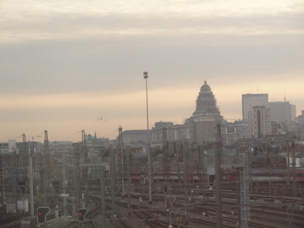 Il n'y a pas que le Thalys sur les 22 voies sur la gare du Midi à Bruxelles, difficile à sécuriser de façon absolue (© NGV / B2)