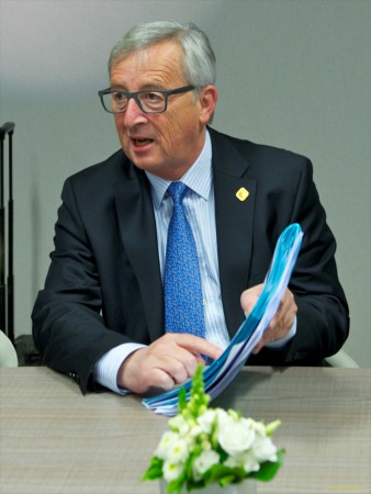 Jean-Claude Juncker en gestionnaire de crises (archives B2 - Crédit : Commission européenne)