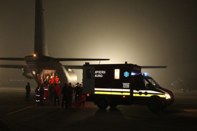17 victimes de la discothèque Colectiv évacuées vers les Pays-Bas et la Belgique