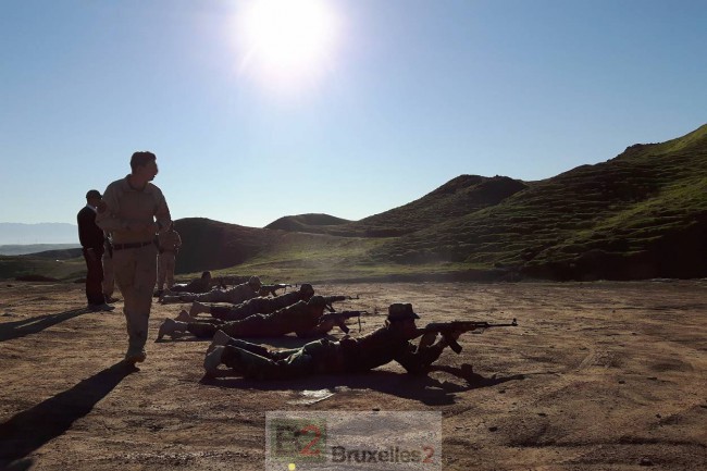 Dutch peshmerga trainers. (MOD Netherlands)