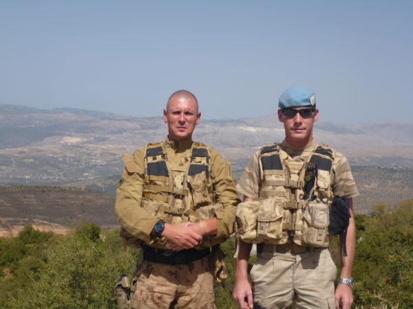 At UNIFIL in Lebanon, October 2014 (credit: MOD Luxembourgeois / Archives B2)