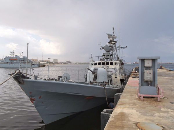 Libyan navy in October 2011 (credit: NATO)