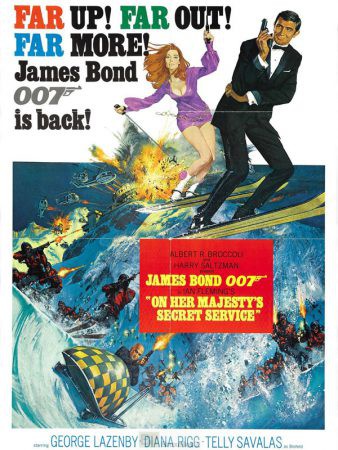 Affiche JamesBondServiceSecretMajesté@