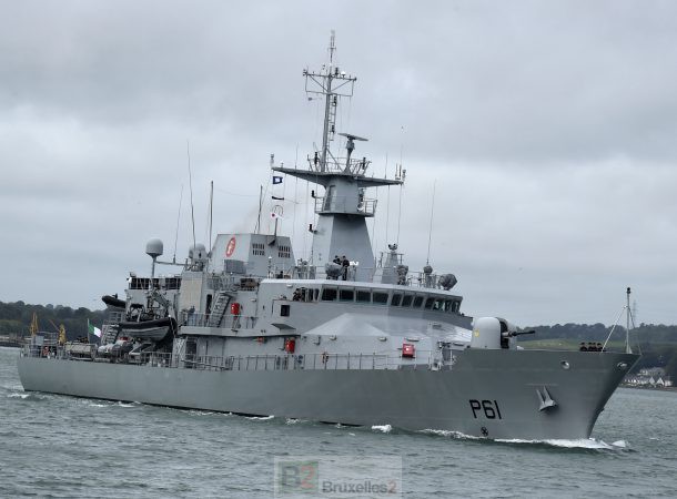 samuel beckett of the irish navy engaged in the Mediterranean (credit: MAE Ireland)