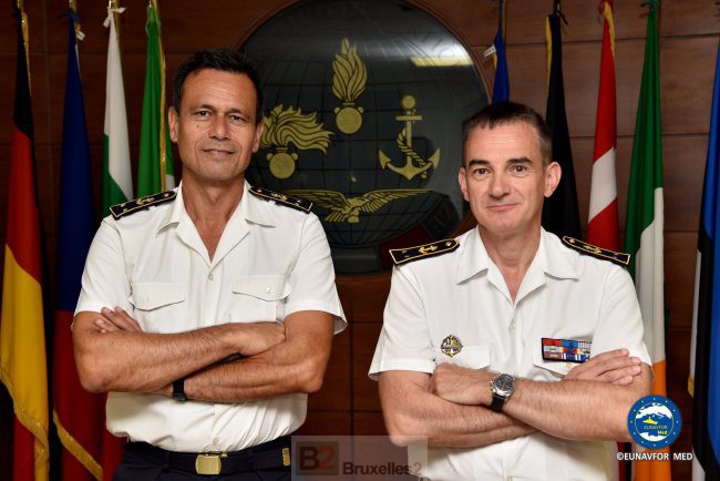 Un nouveau numéro 2 à la tête de l’opération EUNAVFOR Med