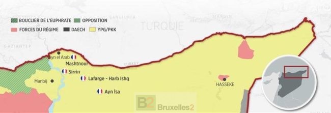La présence des forces spéciales françaises en Syrie révélée par les Turcs