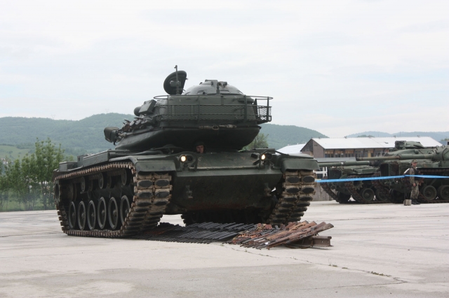 destruction of weapons by the European mission EUFOR Althea in Krajlovac (credit: EUFOR Althea)