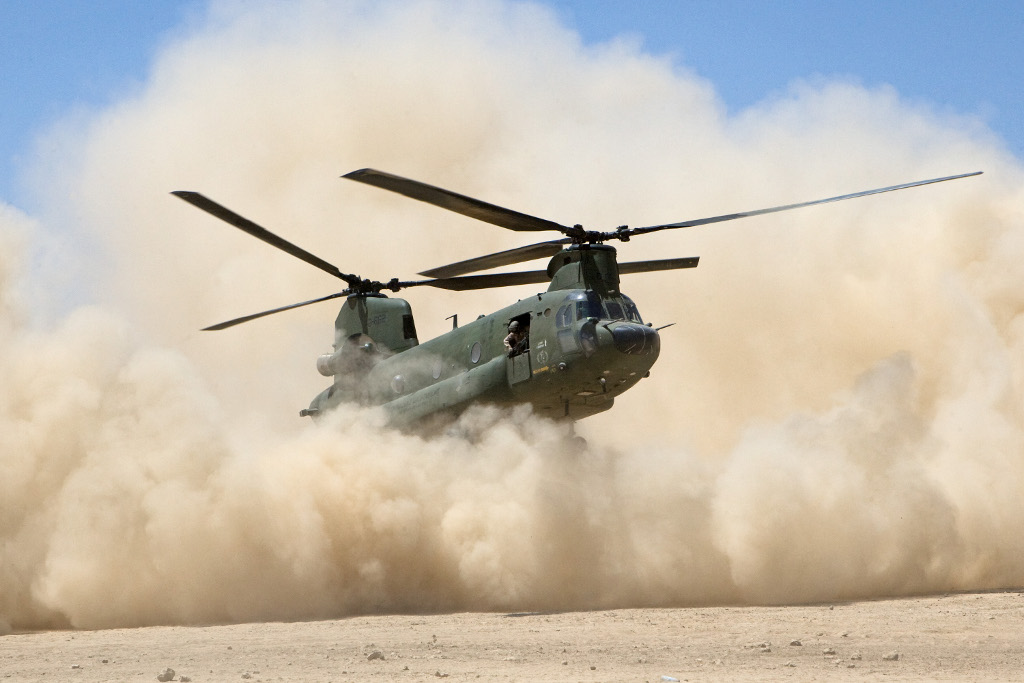 A Dutch CH-47D Chinook (© EMFA/Hotblade 2012)