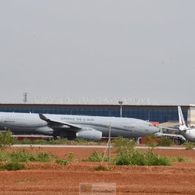 A330 MRTT aircraft at Niamey airport (Photo: EMA-Com France)