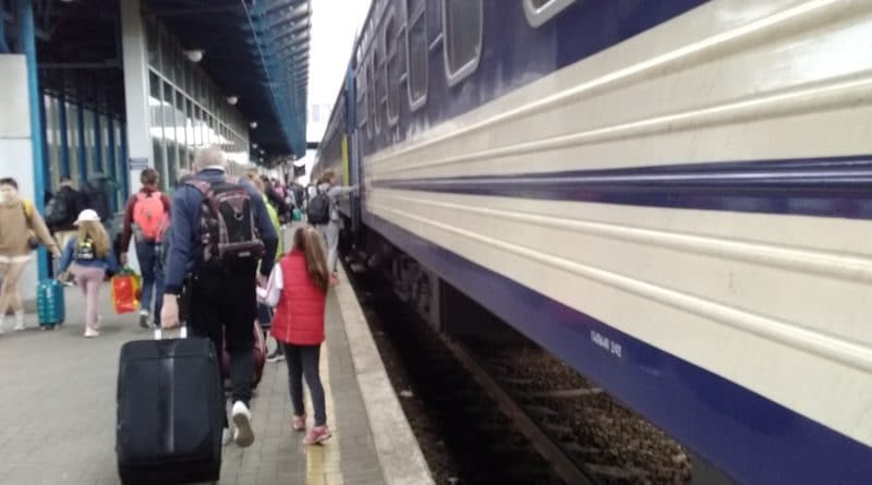 Carnet de route Ukraine 3 : en train de Zahony à Kiev, Chernihiv et retour